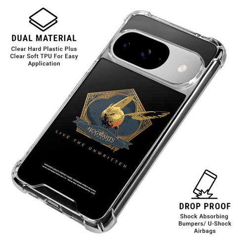 Wizarding World Hogwarts Legacy Golden Snitch Google Pixel 10 Clear Case